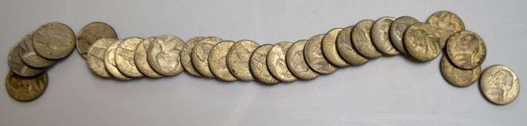 28 Slider Silver War Nickels