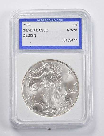 2002 American Silver Eagle