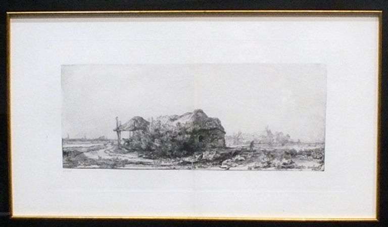 Rembrandt, original rare edition gravure