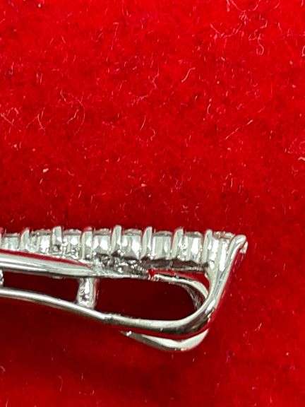CERTIFIED BRAND NEW 14K WHITE GOLD DIAMOND AND PEARL PENDANT