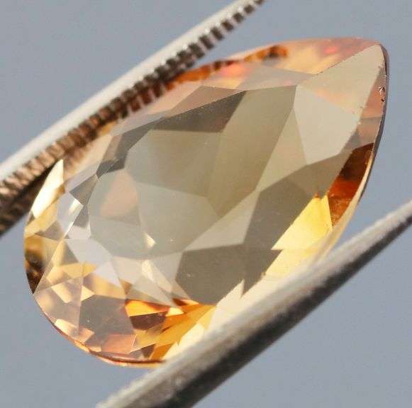 Lovely 9.50ct pear cut Imperial Topaz