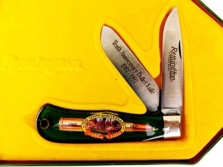 Remington 10th Anniversary Bullet Knife in Box