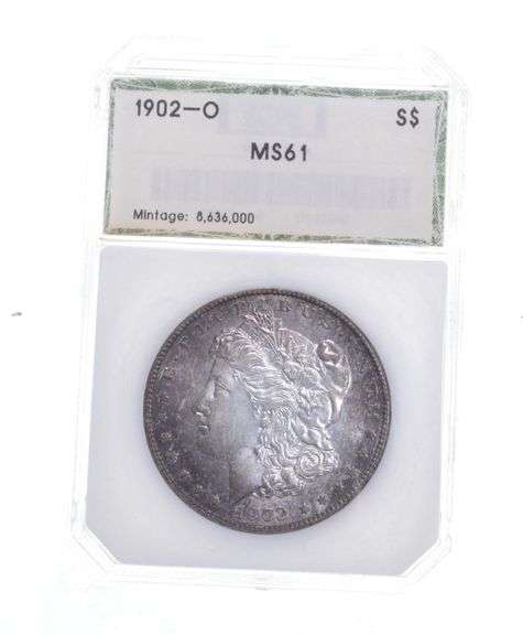 MS61 1902-O Morgan Silver Dollar - Graded PCI