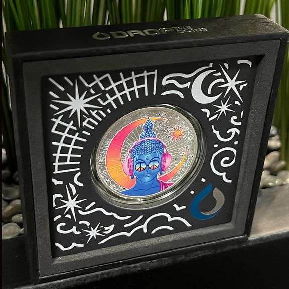Drop The Coin 1oz Silver Round Imagination Series - Enlightenment