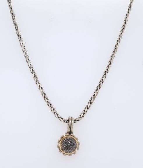 Effy BH Necklace in 18kt and Sterling Silver
