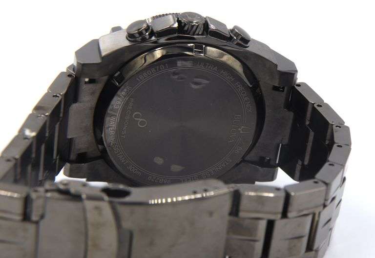 Bulova Perfectionist Chronograph Carbon Fiber Dial Watch