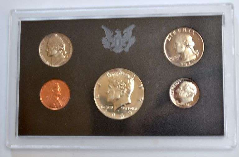 5 1970 US Proof Sets.