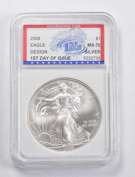 2008 American Silver Eagle FDOI