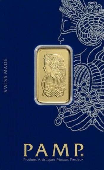 10 GRAM PAMP SUISSE PURE GOLD BAR
