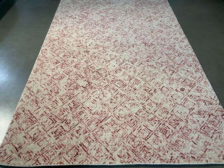 Modern Design Wool Rug 5x8