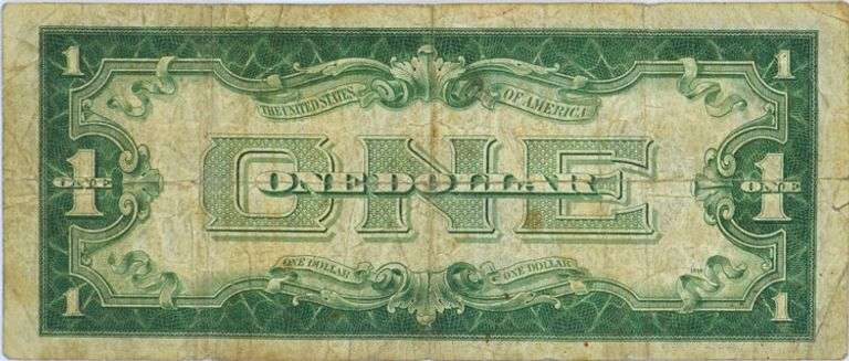 Series 1928 A Funnyback Silver Certificate