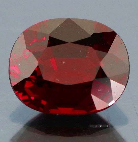 Outstanding 3.53ct deep red Rhodolite Garnet