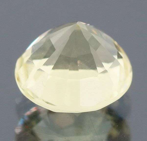 Rare 2.02ct unheated yellow Feldspar