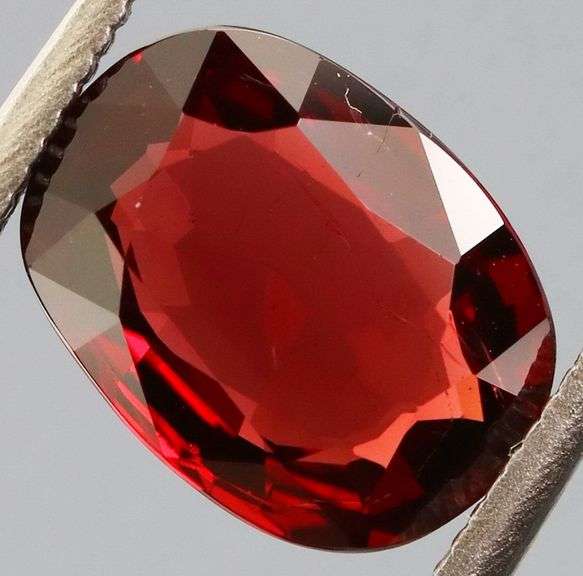 Ravishing 1.67ct rich red Spessartite Garnet
