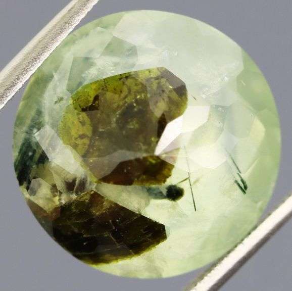 Collectors 9.27ct rutilated Prehnite