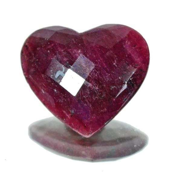 HUGE 30.00 CARAT NATURAL RUBY HEART CUT LOOSE GEMSTONE