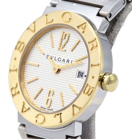 Bvlgari Two-Tone Watch, 26mm, Quartz, Stainless& 18K