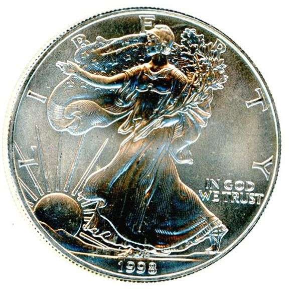 1998 BU American Silver Eagle