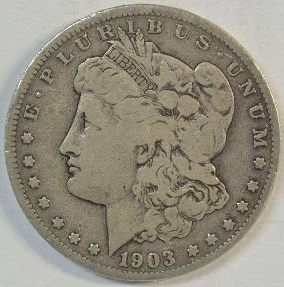 Rare key date 1903-S Morgan Silver Dollar in VF