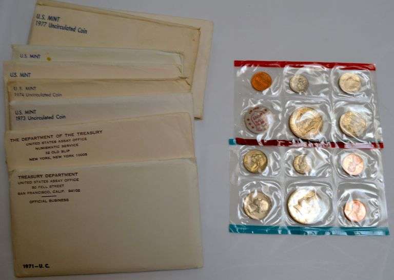 1971-1979 US Mint Sets