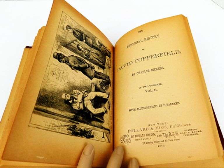 1889 David Copperfield by Charles Dickens