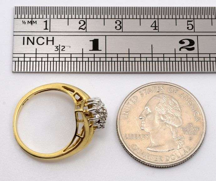 Sweet Sparkling Little Diamond Cluster