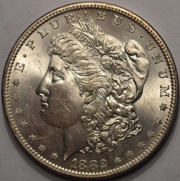 1882-S Morgan Silver Dollar BU