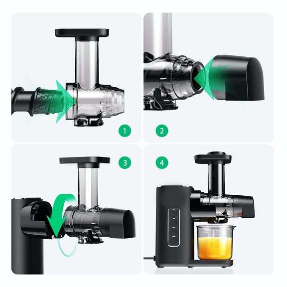 Cold Press Juicer machines 2-Speed Modes Slow