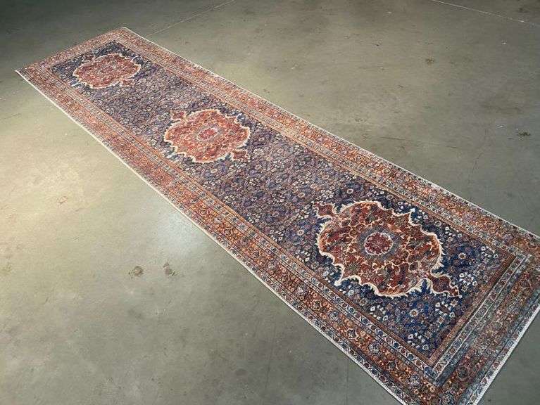 Stunning Vintage Persian 10' Runner