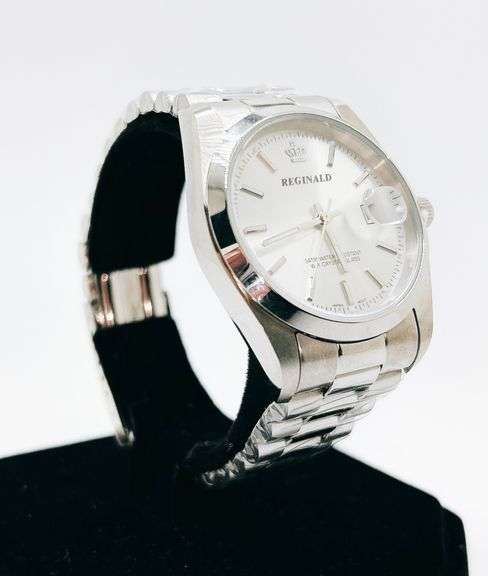 Men's Stainless Steel Classic Diver Watch w/ Day Date