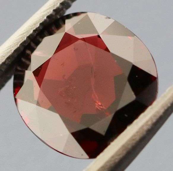 Amazing 1.84ct UNTREATED cherry red Spessartite Garnet