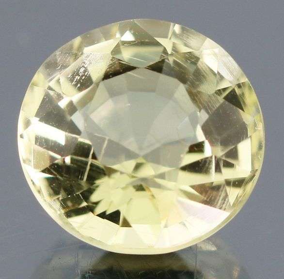 Awesome 3.34ct unheated yellow Feldspar solitaire