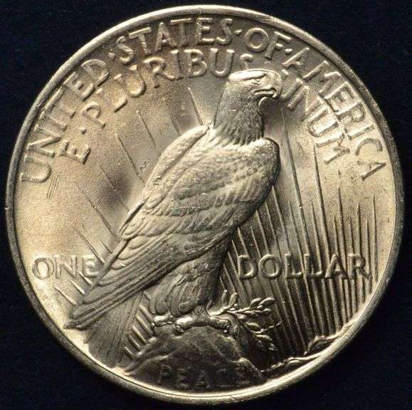 1922 Peace Silver Dollar BU