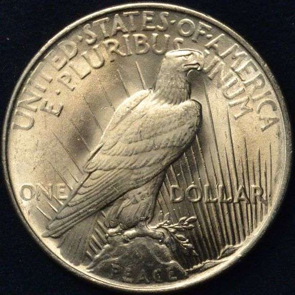 1922 Peace Silver Dollar BU