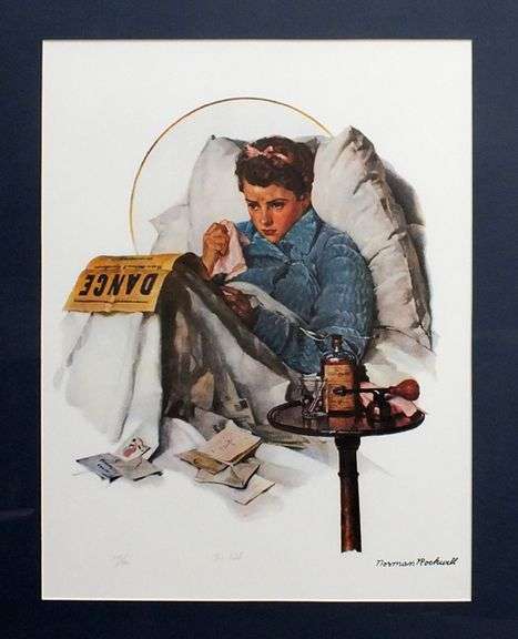 Serigraph collectable Norman Rockwell