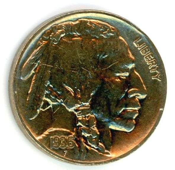 Gorgeous Buffalo Nickel from 1936 in BU