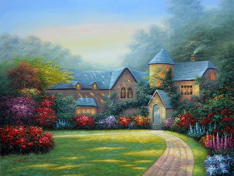 J. Belda The Old Cottage