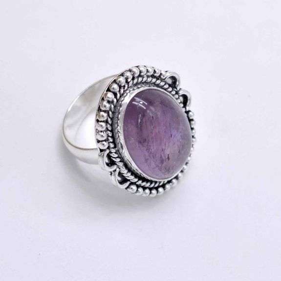 All Natural 22 Ct  Amethyst Ring