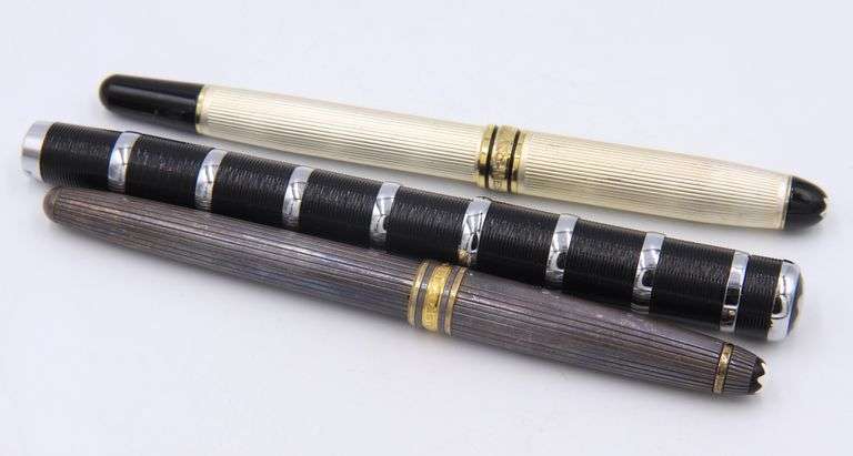 Group Lot of 3 Mont Blanc Pens