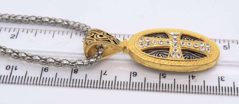 Pendant on 18 inches Chain Necklace Custom Jewelry