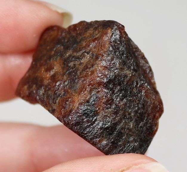 Unheated 161ct collectors uncut Hessonite Garnet