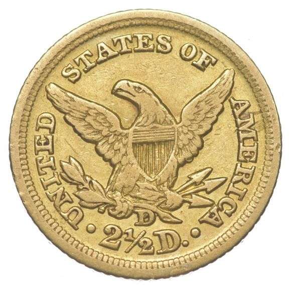 1850-D $2.50 Liberty Head Gold Quarter Eagle
