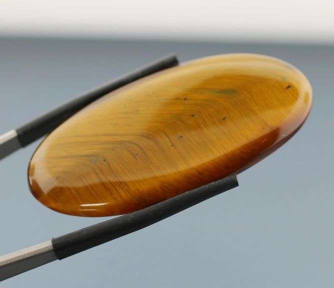 Unique! 51.39ct Golden Tiger Eye cabochon