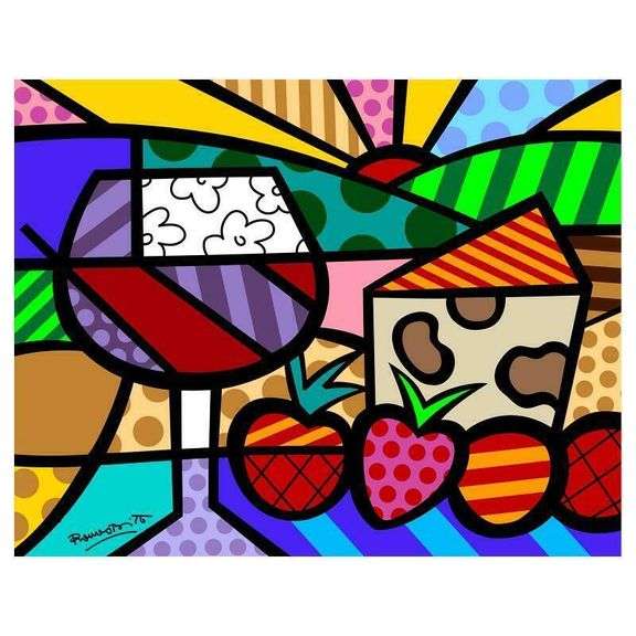 Toast To Life by Britto, Romero