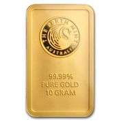 Perth Mint 10 GRAM GOLD BAR