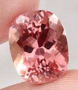 8.85 CARAT PADPARADSCHA SAPPHIRE CUSHION CUT LOOSE GEMSTONE
