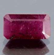 Stunning violet red 4.69ct unheated Winza Ruby