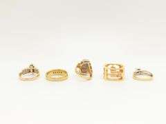 5 Beautiful Solid Gold Rings!