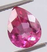 3.20 CARAT PINK SAPPHIRE PEAR CUT LOOSE GEMSTONE