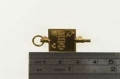 14K Yellow Gold 1930's Phi Beta Kappa Greek Letter Lapel Pin/Brooch